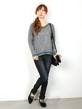 フェリーニさん（レディース・162cm）の冬コーディネート