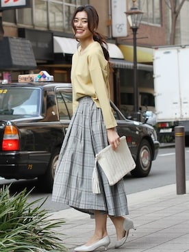 フェリーニさん（レディース・172cm）の冬コーディネート