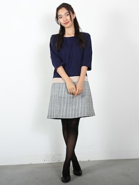 「卒業式」｜フェリーニさん（レディース・166cm）の冬コーディネート