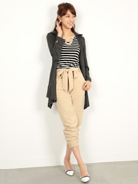 フェリーニさん（レディース・166cm）の春コーディネート