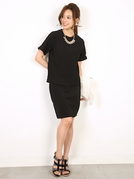 「セットアイテム」｜フェリーニさん（レディース・156cm）の春コーディネート