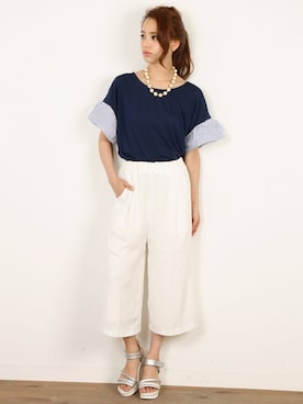 フェリーニさん（レディース・156cm）の春コーディネート