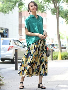 フェリーニさん（レディース・167cm）の春コーディネート