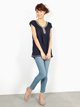 フェリーニさん（レディース・166cm）の夏コーディネート