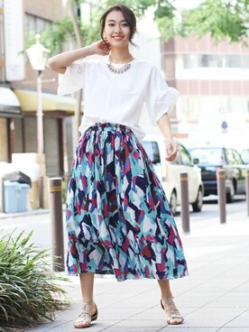 フェリーニさん（レディース・167cm）の夏コーディネート