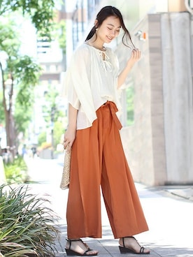 フェリーニさん(レディース・167cm)の夏コーディネート