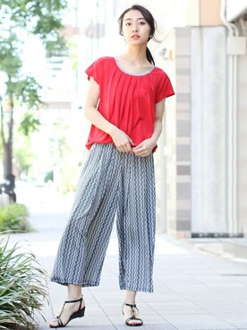 フェリーニさん（レディース・167cm）の夏コーディネート