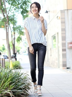 フェリーニさん（レディース・167cm）の夏コーディネート