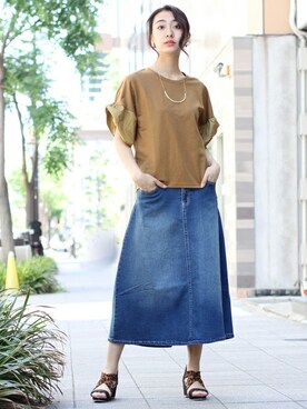 フェリーニさん（レディース・167cm）の夏コーディネート