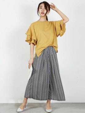 フェリーニさん(レディース・167cm)の夏コーディネート