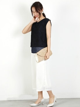 フェリーニさん（レディース・167cm）の夏コーディネート