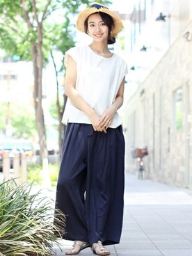 フェリーニさん（レディース・167cm）の夏コーディネート