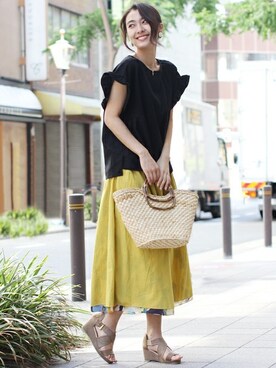 フェリーニさん（レディース・167cm）の夏コーディネート