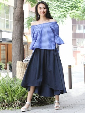 フェリーニさん（レディース・167cm）の夏コーディネート