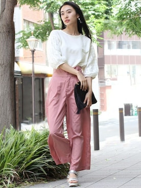 フェリーニさん(レディース・167cm)の夏コーディネート