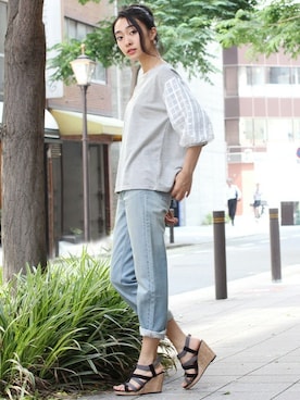 フェリーニさん(レディース・167cm)の夏コーディネート