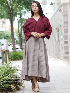 フェリーニさん（レディース・167cm）の夏コーディネート