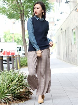 フェリーニさん（レディース・167cm）の秋コーディネート