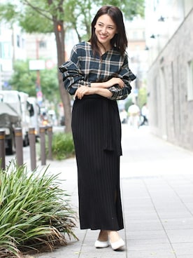 フェリーニさん（レディース・164cm）の秋コーディネート