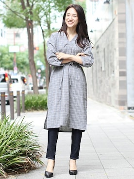 「FELLINI（フェリーニ）のアイテム」を使った、フェリーニさん（レディース・164cm）の秋コーディネート