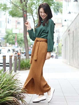 フェリーニさん（レディース・164cm）の秋コーディネート