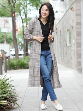 フェリーニさん（レディース・164cm）の秋コーディネート