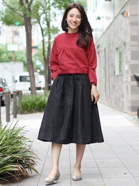 フェリーニさん（レディース・164cm）の秋コーディネート