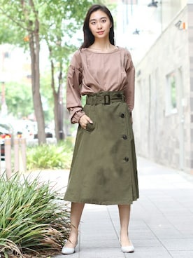 フェリーニさん（レディース・167cm）の秋コーディネート