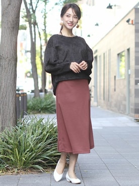 フェリーニさん（レディース・164cm）の秋コーディネート