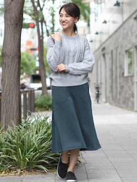 「チュール」｜フェリーニさん（レディース・164cm）の秋コーディネート