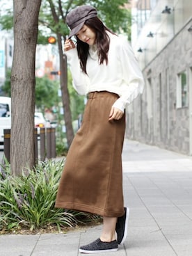 フェリーニさん（レディース・164cm）の冬コーディネート