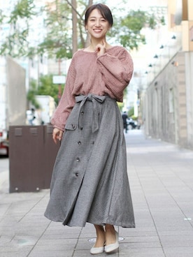 フェリーニさん(レディース・164cm)の冬コーディネート