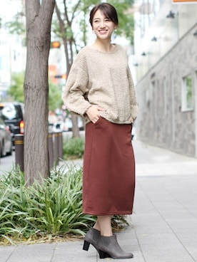 フェリーニさん(レディース・164cm)の冬コーディネート