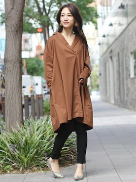 フェリーニさん（レディース・164cm）の冬コーディネート