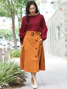 フェリーニさん（レディース・167cm）の冬コーディネート