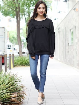 フェリーニさん（レディース・164cm）の冬コーディネート