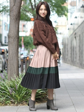 フェリーニさん（レディース・164cm）の冬コーディネート