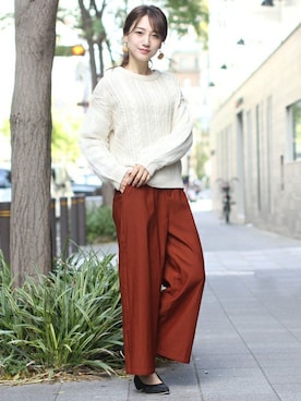 フェリーニさん(レディース・164cm)の冬コーディネート