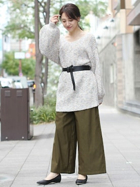 フェリーニさん（レディース・164cm）の冬コーディネート