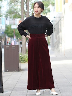 フェリーニさん（レディース・164cm）の冬コーディネート