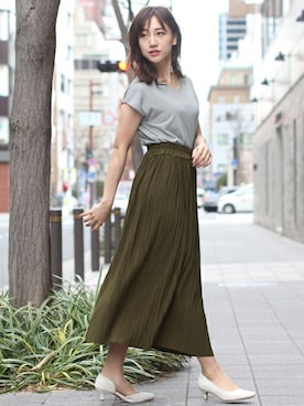 「FELLINI（フェリーニ）のアイテム」を使った、フェリーニさん（レディース・164cm）の冬コーディネート