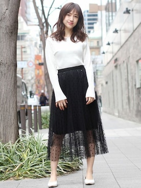 フェリーニさん（レディース・164cm）の冬コーディネート