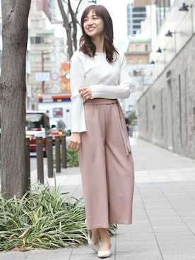 フェリーニさん（レディース・164cm）の春コーディネート