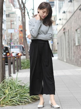 フェリーニさん（レディース・162cm）の春コーディネート