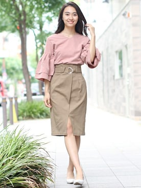 フェリーニさん(レディース・167cm)の春コーディネート