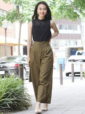 フェリーニさん（レディース・167cm）の春コーディネート