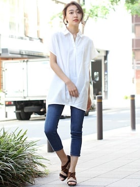 フェリーニさん（レディース・167cm）の春コーディネート