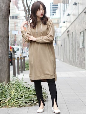 フェリーニさん（レディース・164cm）の春コーディネート