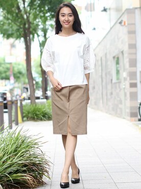 フェリーニさん（レディース・167cm）の春コーディネート