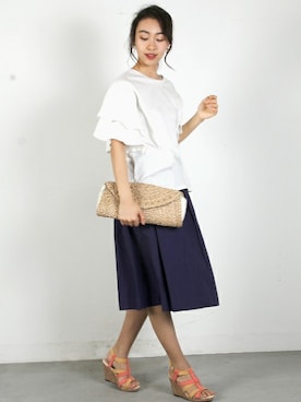 フェリーニさん(レディース・167cm)の春コーディネート